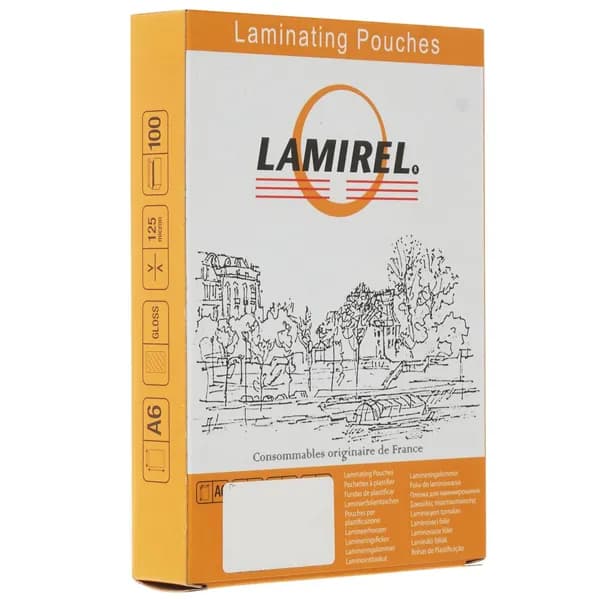 Пленка для ламинирования Lamirel А6, 125мкм, 100 шт.(LA-78662)