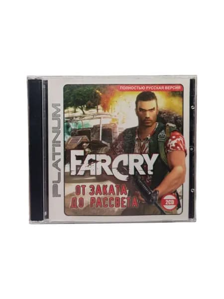 Винтажный компьютерный диск с игрой Farcry.