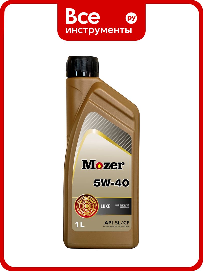 MOZER 5W-40 Масло моторное, Синтетическое, 1 л