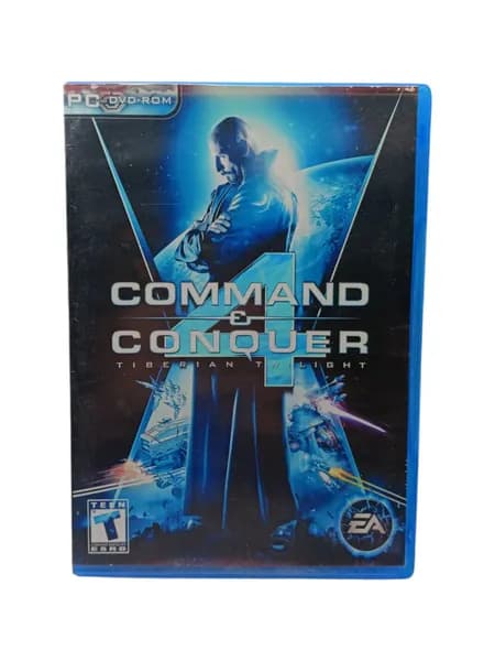 Винтажный компьютерный диск с игрой Command Conquer.