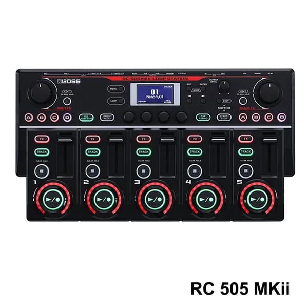 Настольная станция лупинга BOSS RC-505 MKII, 5 стереодорожек, для записи фраз, выступлений и битбокса, профессиональный лупер.