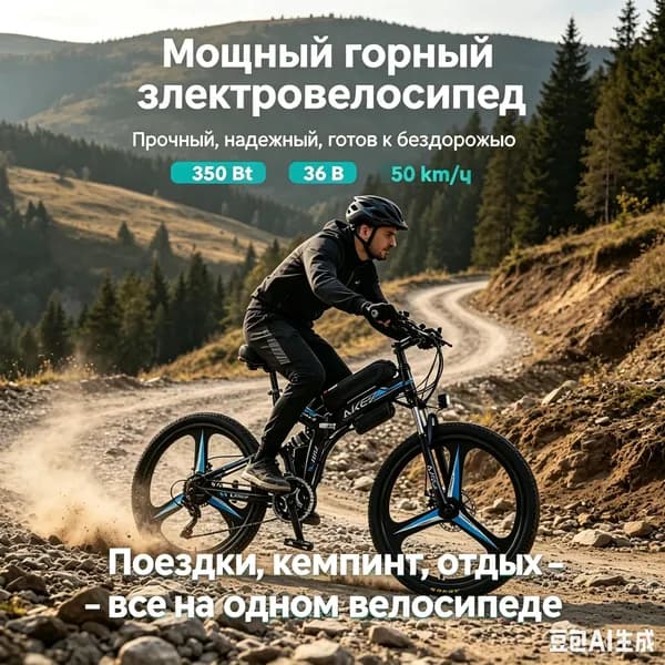 Электровелосипед 2026, 350 Вт