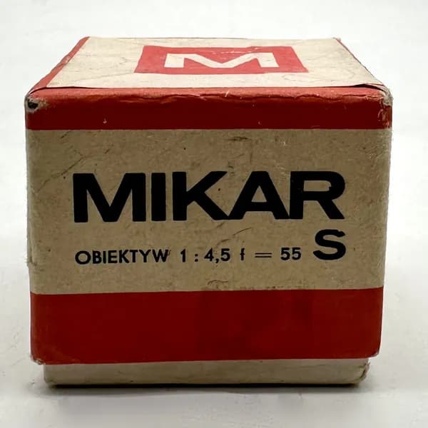 Объектив Mikar S 4,5/55 1980-е гг