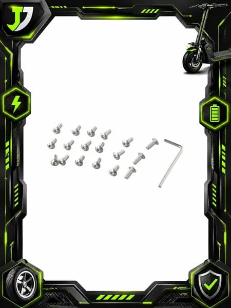 18шт винты сталь серебро NINEBOT Max 10x4мм комплект 1 wrench качественные 85