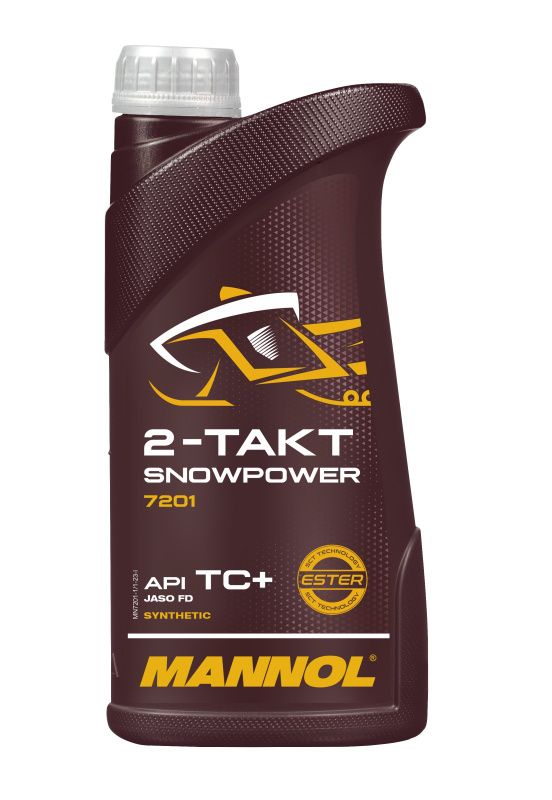 MANNOL 2-Takt Snowpower 7201 Не подлежит классификации по SAE Масло моторное, Синтетическое, 1 л