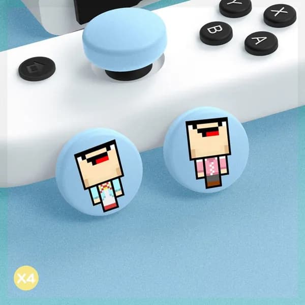 Накладки на стики и кнопки из ТПУ для Nintendo Switch/OLED/Lite и контроллеров Joy-Con