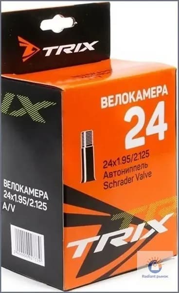 TRIX Велокамера, диаметр колеса:24 (дюймы)