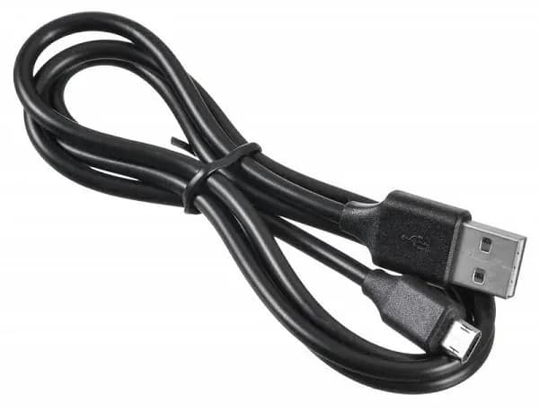 Кабель MicroUSB черный, быстрая зарядка, 2.4 А, USB 2.0 - micro USB для зарядки телефона
