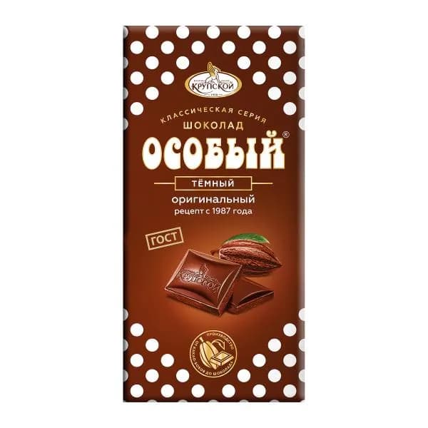 Шоколад Темный Особый 40% 85г