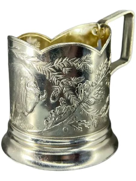 Подстаканник Зубр СССР, алюминий