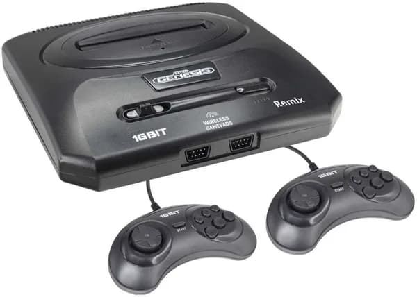 Игровая консоль SEGA Retro Genesis Remix (600 встроенных игр) (ConSkDn91)