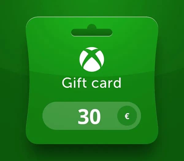 Пополнение XBOX Live 30 Евро цифровой ключ Предоплаченная карта Европа