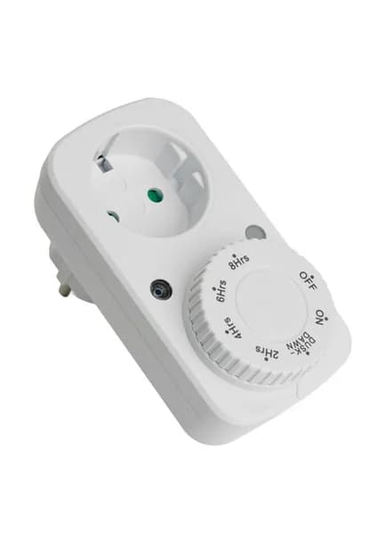 Розетка с таймером Feron (с датчиком освещенности) 3600W/16A 230V, TM28