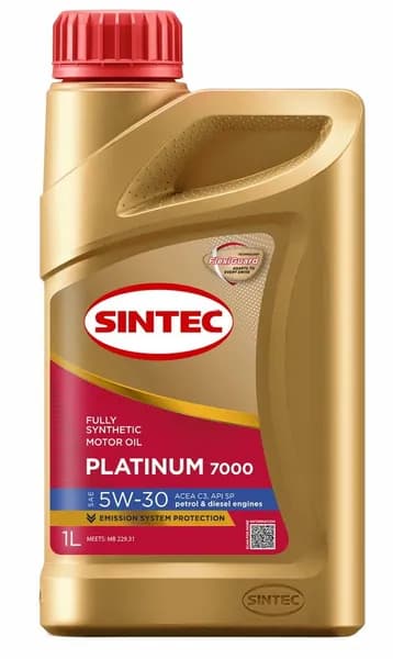 SINTEC Platinum 5W-30 Масло моторное, Синтетическое, 1 л