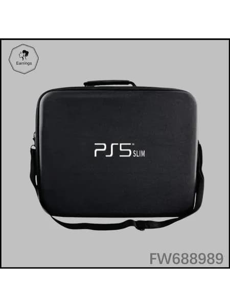 Сумка чехол для игровой приставки PS5 Slim, черный кейс
