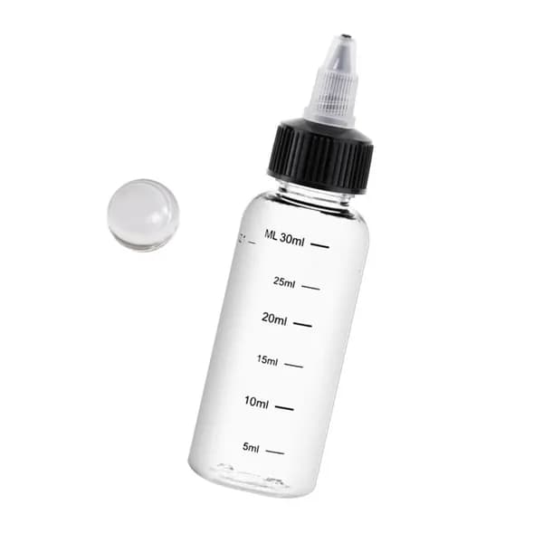Флакон для смешивания красок с мерной шкалой, 30ml
