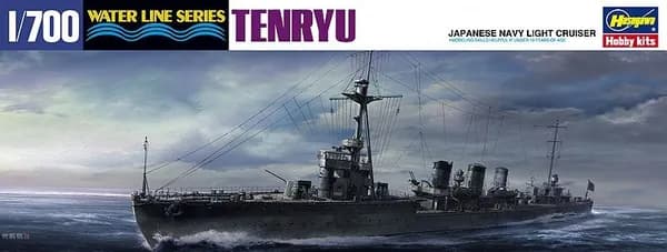 H-49357 Hasegawa H-357 Японский легкий крейсер IJN Cruiser Tenryu (1:700) Модель для сборки