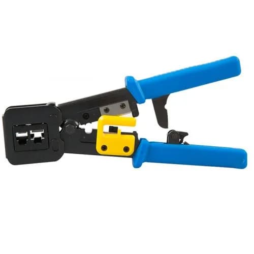 S-LINK SL-830W, двусторонние обжимные плоскогубцы для разъемов RJ45/RJ11, обжимные плоскогубцы для кабельных концевых соединителей нового поколения.