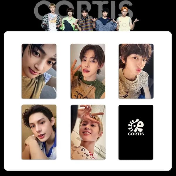 CORTIS Карточки SHOWCASE K-Pop карточки коллекционные 5.4*8.6cm 6 шт