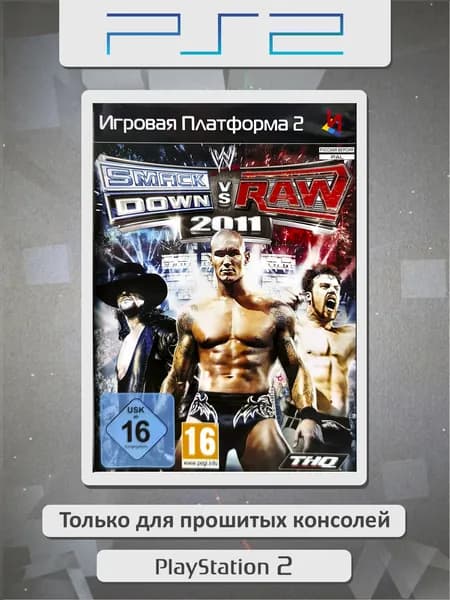 WWE Smack Down vs. RAW 2011. Игровая платформа PS2