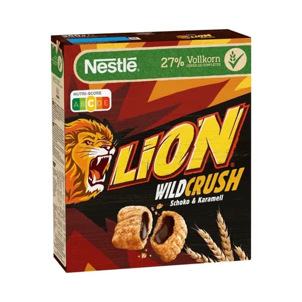 Готовый завтрак Lion Wild Crush Шоколад и карамель