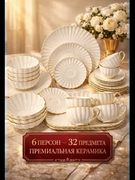 Столовый сервиз на 6 персон