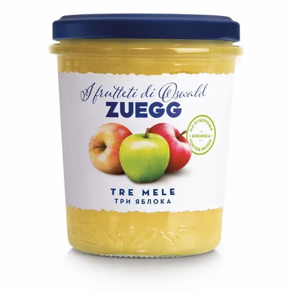 Конфитюр Zuegg Три яблока Экстра 320 г