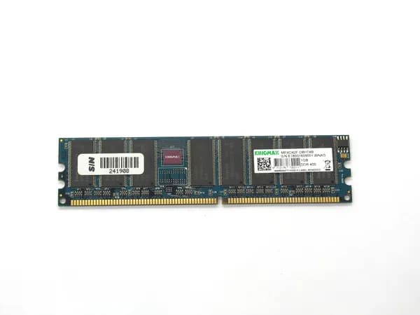 KINGMAX Оперативная память DIMM DDR1 DDR, 400 МГц, 1 x 1 ГБ (MPXD42F-D8HT4B)