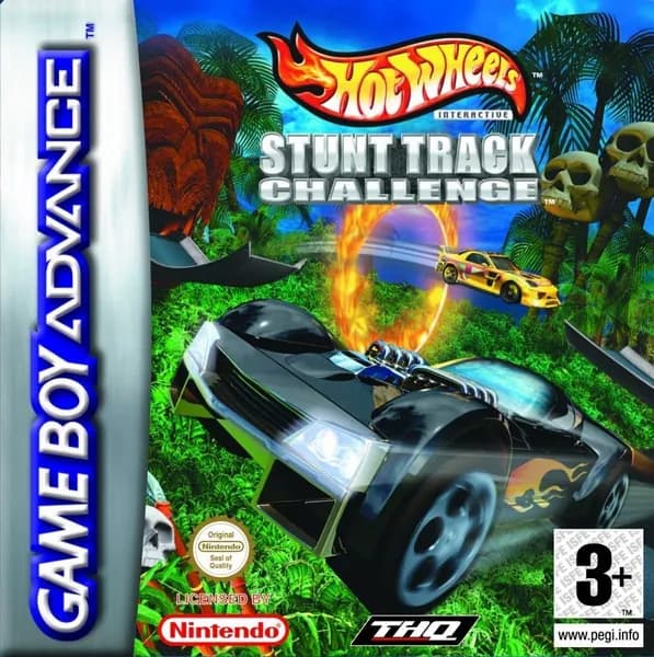 Игра Хот Вилс Трек Челлендж Hot Wheels Stunt Track Challenge (Game Boy Advance, Английская версия)