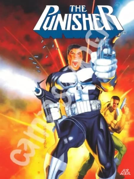 Игровой картридж для приставки 16 bit : PUNISHER (без коробки)