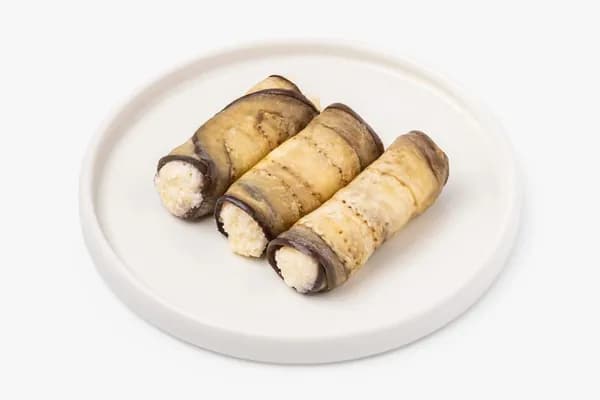 Рулетики из баклажанов с сырной начинкой, 80 г
