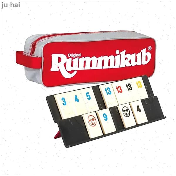 Настольная игра Стиль Жизни "Руммикуб в пенале" для детей от 7 лет и взрослых, логическая стратегия для всей семьи, для компании, компактная / дорожная / для путешествий