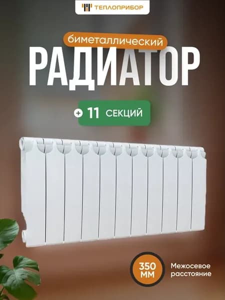 Радиатор биметаллический 11 секций BR1-350 11
