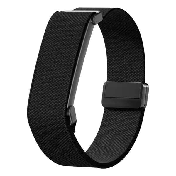 Магнитный нейлоновый ремешок для Google Fitbit Air чёрный
