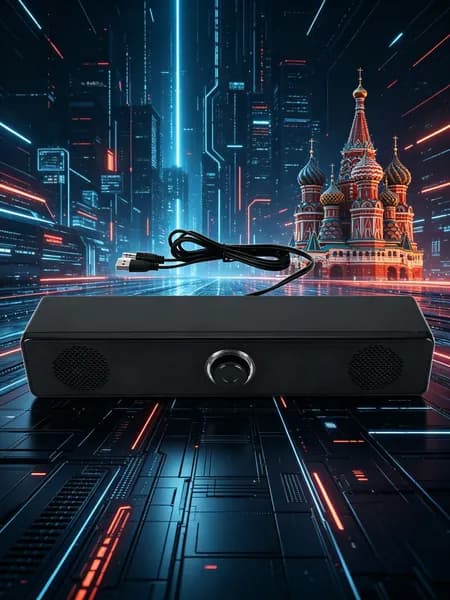 GJX Компьютерные колонки с USB и проводным подключением, мини-саундбар с регулировкой громкости для ПК, ноутбуков и планшетов