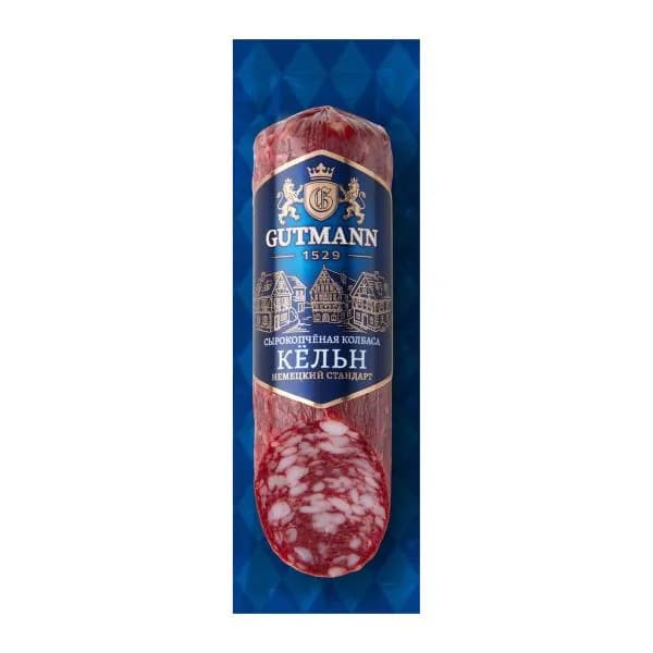 Колбаса Кёльн сырокопченая Gutmann 220г