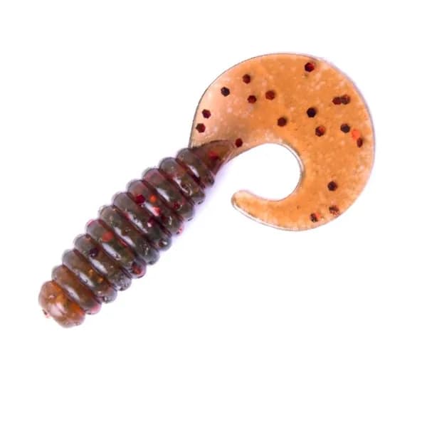 Силиконовая приманка RUBICON съедобная Power Bait Twister FULL, 50 мм, цвет 085 (10 шт)