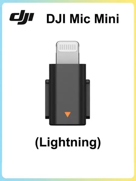 DJI Mic Mini Lightning адаптер, кремовый