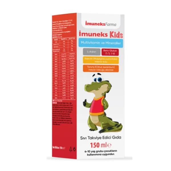 Imuneks Kids Мультивитамины и минералы 150 мл