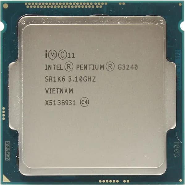 Процессор Socket LGA 1150 Intel Pentium G3240 2 ядра / 2 потока / 3100 МГц