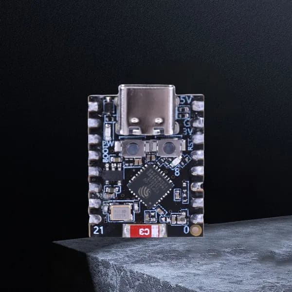 Модуль разработки ESP32-C3 с Wi-Fi и Bluetooth 5.0, миниатюрный размер 25 18 12 мм