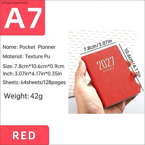 Ежедневник A7, листов: 60