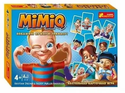 Настольная карточная игра "Mimiq" 4+ "Ранок"