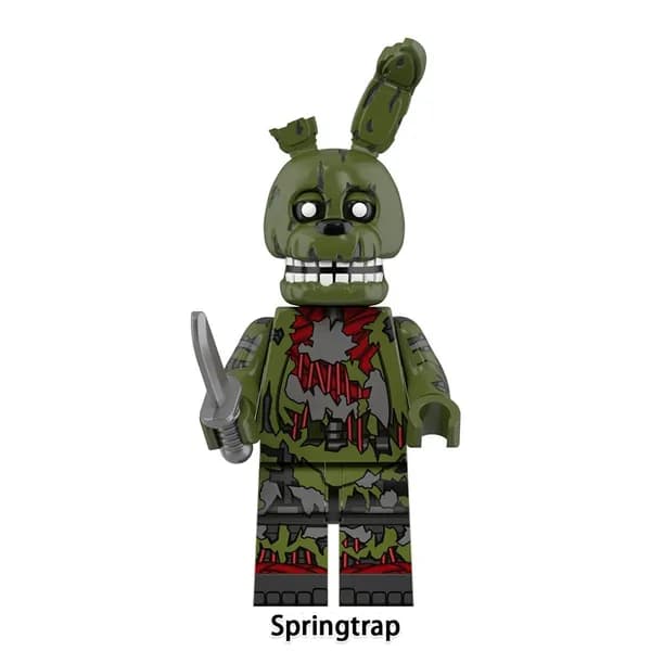 Набор минифигурок Пять Ночей у Фредди/Five Nights at Freddy's-Springtrap./4.5cm-пакет /1 шт.