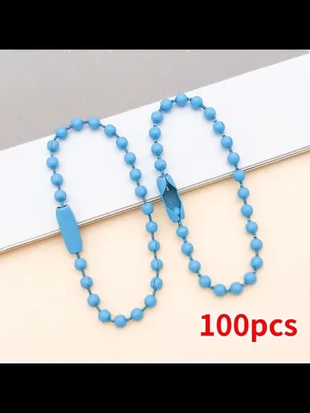Цепочки-звенья из сплава для бижутерии 100 шт. 26526-100pcs