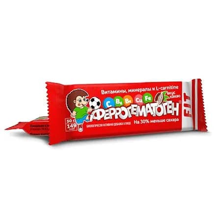 ФЕРРОГЕМАТОГЕН FIT паст жев 50г