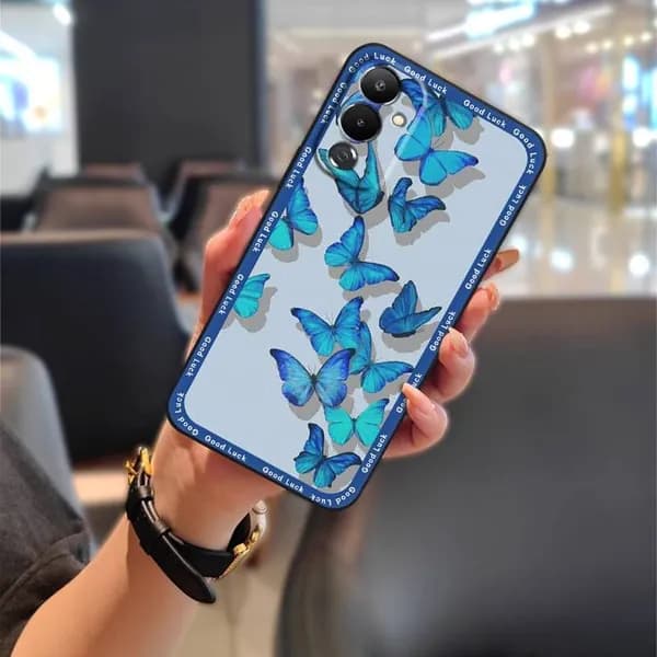 Чехол Lulumi для Tecno Pova4/LG7n, водонепроницаемый, пылезащитный, милый, полностью закрывающий телефон с мультяшным принтом, прочный