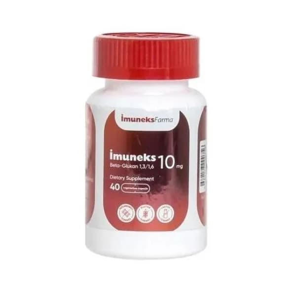 Imuneks Farma 10 мг бета-глюкана 40 капсул