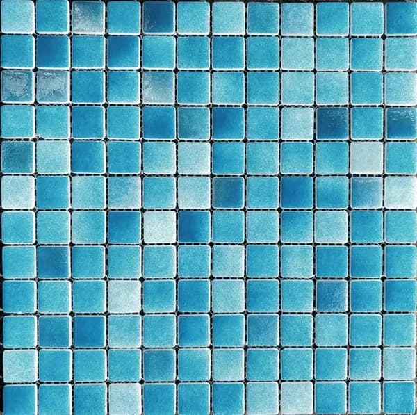 Плитка мозаика из прессованного стекла с лакированными вставками 1 шт, T-211 L Zetoglass