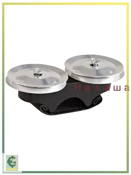 Finger Jingle Tambourine for Cajons Bongos Djembes Congas Ручные барабаны Перкуссия